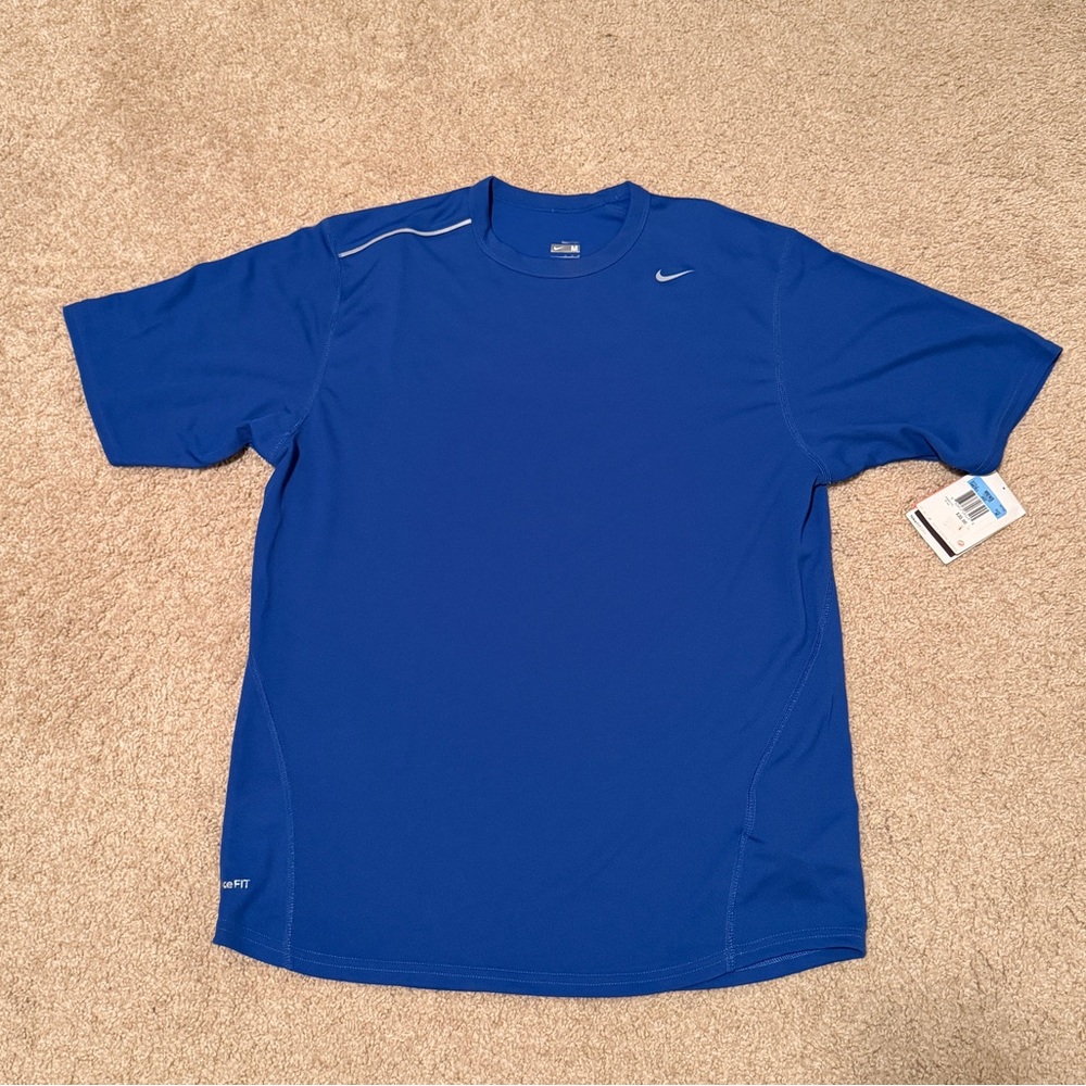NWT Men's Nike Dri-FIT T-Shirt, Royal Blue, Size M